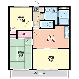 ブリケエクセランス 3DKの間取図画像