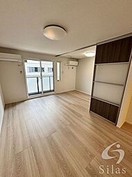 南海高野線 沢ノ町駅 徒歩4分の賃貸アパート 2階2LDKのリビング/ダイニング