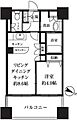 HF西新宿レジデンスWEST6階14.8万円