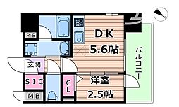 ジオエント梅田北リバーフロント 7階