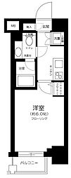 ブライズ東雪谷アジールコート 1Kの間取図画像