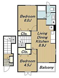 プラティーヌ 2階/201