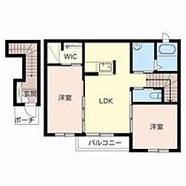 シャーメゾン三碓 0201 ｜ 奈良県奈良市三碓３丁目1-17（賃貸アパート2LDK・2階・56.75㎡） その2