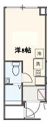 Meldia Residence王子(仮) 1Kの間取図画像