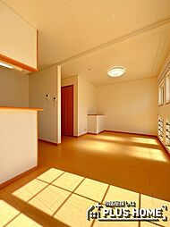 ペスカ・砂山 2階1LDKのリビング/ダイニング