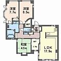 ミルプラトー甲子園4階22.2万円