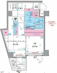 間取図画像 1SLDK