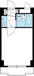 ジェイハウス南林間 1Kの間取図画像
