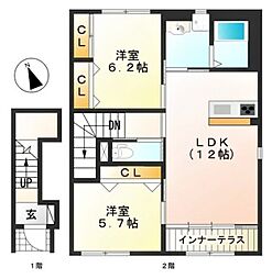 ブロッサム 2階/203