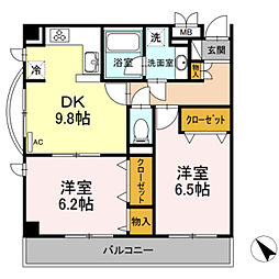 グランディールはるひ野1 3階/307