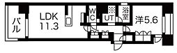 SEASONFLATS押上SOUTH 1LDKの間取図画像