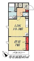 メゾンリビオン 1階/-