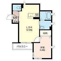 ジョワヴェリテ 00101 ｜ 埼玉県蕨市塚越３丁目3-5（賃貸マンション1LDK・1階・42.80㎡） その2