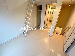 グリーンヒルズ 2階1Kのリビング/ダイニング