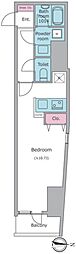 COMFORIA要町 ワンルームの間取図画像