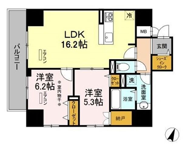 ホームズ ｊｒ総武線 千葉駅 徒歩7分 2ldk 賃料16 5万円 12階 63 03 賃貸マンション住宅情報