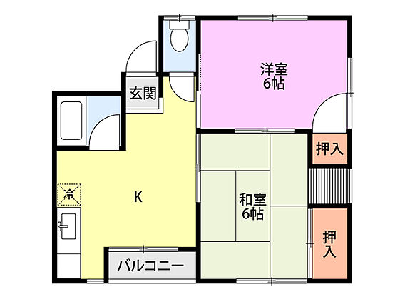 コーポ鈴木_間取り_0