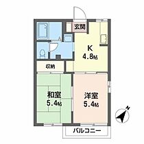 ディアス・エクセル 203 ｜ 岩手県奥州市水沢真城字東鶴巻137-11（賃貸アパート2K・2階・35.00㎡） その2