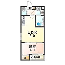 H-maison住吉II  ｜ 大阪府大阪市住吉区上住吉１丁目（賃貸アパート1LDK・1階・27.95㎡） その2