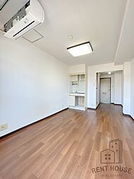 アパートメント泉佐野 4階ワンルームのリビング/ダイニング