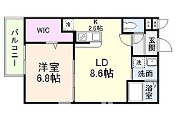 フジパレス今川II番館 3階/-