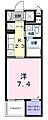 アヴィオール4階7.6万円