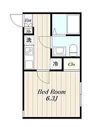 アザーレ・パッシオ本厚木A 2階/-