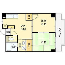 ロイヤルハイツ松ヶ丘 2階/-