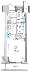グリフィン横浜・グランビスタ 1Kの間取図画像