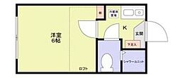 サントノーレ第8東高円寺 1Kの間取図画像