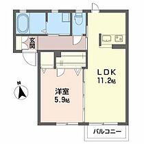 ジュリアン 101 ｜ 福島県福島市瀬上町字本町52-2（賃貸アパート1LDK・1階・42.25㎡） その2