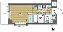 トーシンフェニックス上北沢ツインコート 4階1Kの間取り
