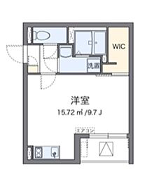 サンサーラ2 ワンルームの間取図画像