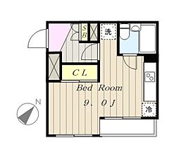 間取図画像 ワンルーム