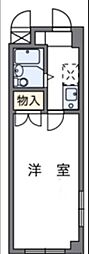 サザンクロスプラザ 1Kの間取図画像