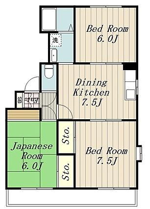 ミッキーハウス_間取り_0