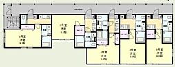 Felice相模原 1Kの間取図画像