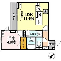 ジェルベーラ東柏ケ谷 1階/103