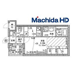 ジーイーサンク 2階