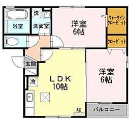 ステラ7 2LDKの間取図画像
