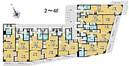 soare幕張2nd 1DKの間取図画像