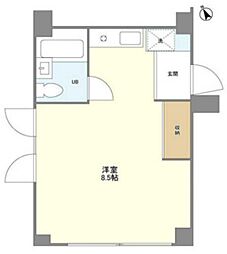 パストラル吉祥寺 2階ワンルームの間取り