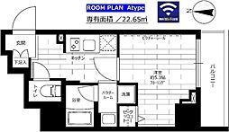 ステージファースト横浜阪東橋 1Kの間取図画像