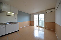 京王相模原線 多摩境駅 徒歩25分の賃貸アパート 1階1LDKのリビング/ダイニング