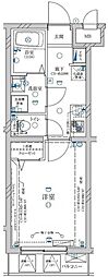 ディアレイシャス成増 1Kの間取図画像