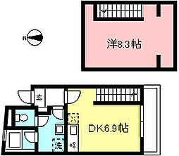 間取図画像 1DK