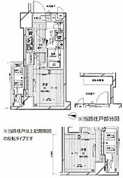 メインステージ両国駅前 1Kの間取図画像