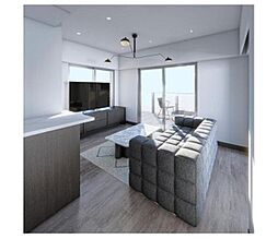 プラチナコート広尾 5階1LDKのリビング/ダイニング