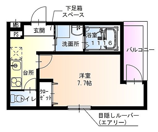 フジパレス阪急武庫之荘I番館_間取り_0