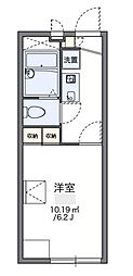 レオパレスリコリス(31172) 1階1Kの間取り